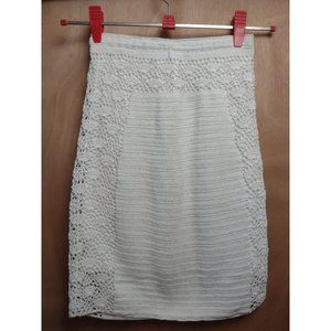 Lacey Knit Pencil Skirt